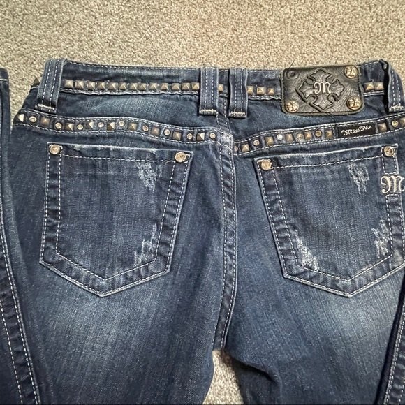 Miss Me Denim - Miss Me Signature Boot Cut 27 Stretch Embellished